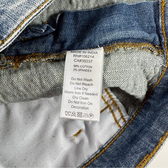 Joe's Jeans Sequin Beaded Denim Cutoff Shorts Size 27 Rare Excellent Mint - Picture 5 of 7